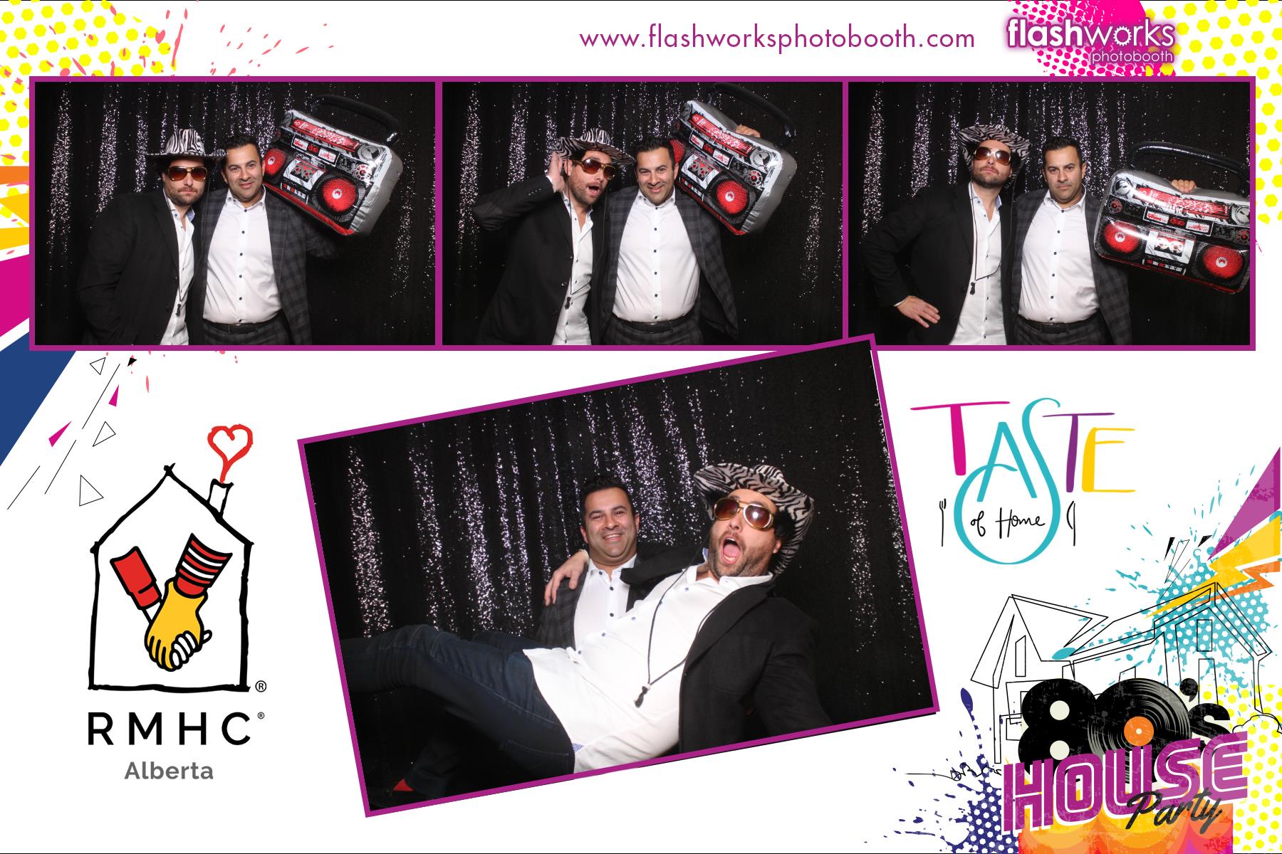 RMHC Alberta - Taste of Home Gala - 80s House Party | View more photos from the event at gallery.flashworksphotobooth.com/u/FlashworksPhotoboothInc/RMHC-Alberta-Taste-of-Home-Gala-80s-House-Party